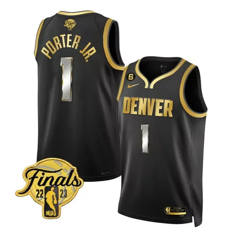Denver Nuggets #11 Bruce Brown White 2023 Finals Champions Icon Edition Stitched Basketball jersey - Image 4