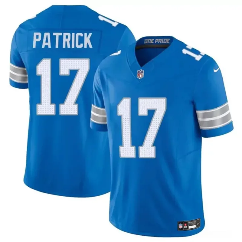 Detroit Lions #19 Donovan Peoples Jones Grey 2023 F.U.S.E. Vapor Untouchable Football jersey - Image 4