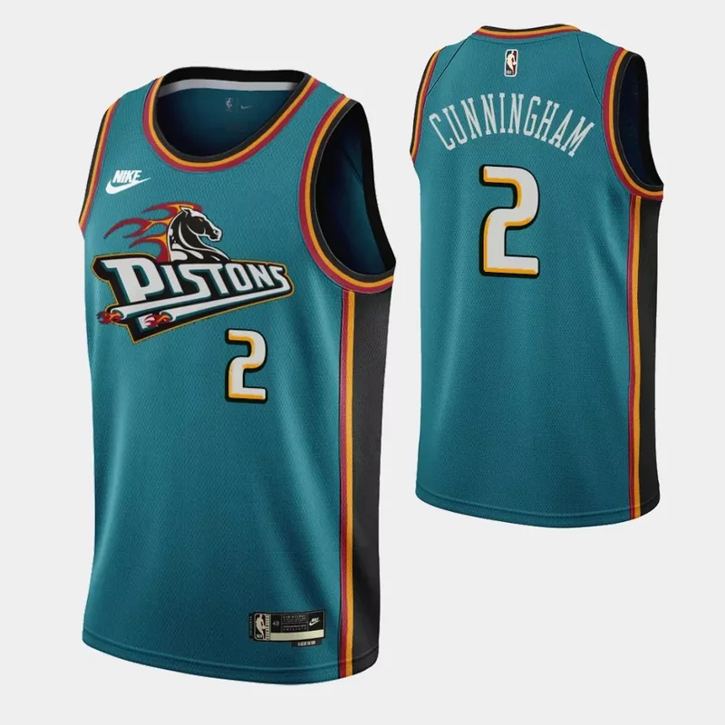 Detroit Pistons #5 Malik Beasley White 2024 Association Edition Stitched Basketball jersey - Image 4