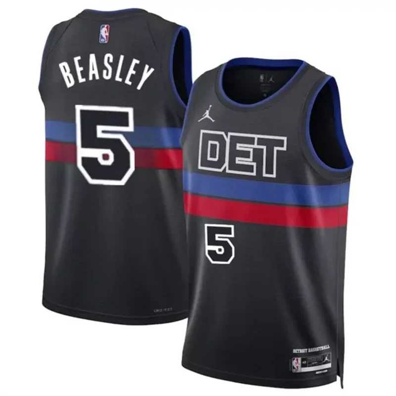 Detroit Pistons #9 Ausar Thompson 2023 NBA Draft Men Green 2022 2023 City Edition Basketball jersey - Image 3