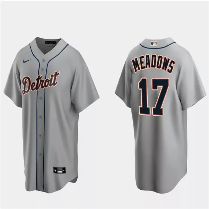Detroit Tigers #17 Austin Meadows Baseball jersey