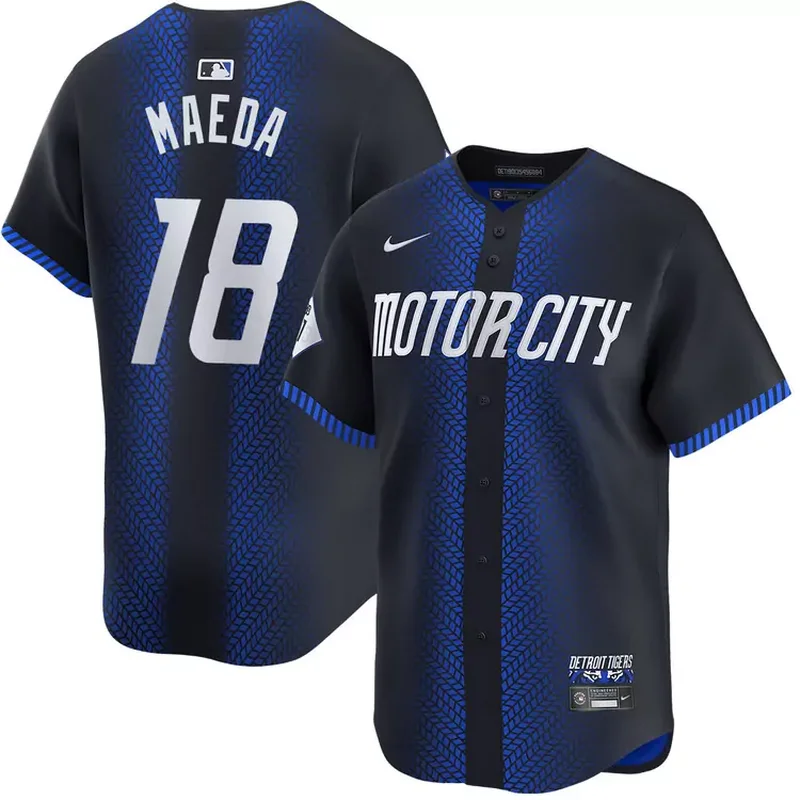 Detroit Tigers #7 Shelby Miller City Connect Limited Baseball jersey - Image 4