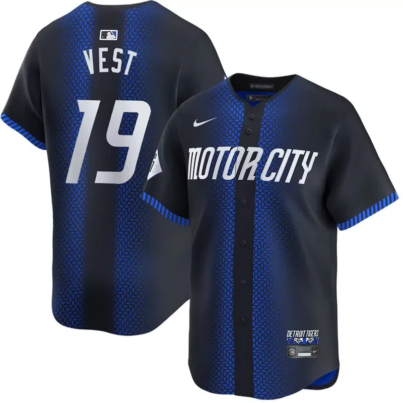 Detroit Tigers #49 Alex Faedo City Connect Limited Baseball jersey - Image 4
