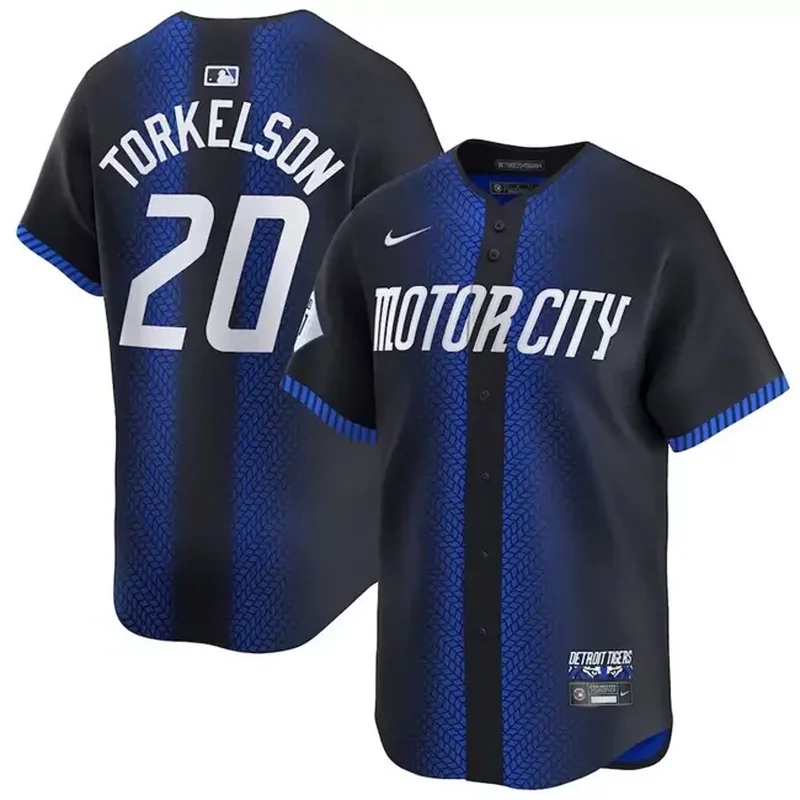 Detroit Tigers #9 Jack Flaherty Black 2024 Alternate Limited Stitched Baseball Baseball jersey - Image 2