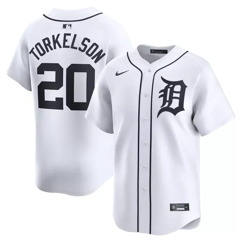 Detroit Tigers Navy Alternate 2020 Team Baseball jersey - Image 3