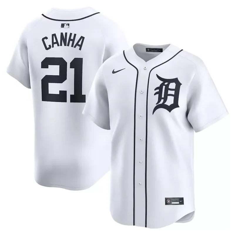 Detroit Tigers #45 Jack Flaherty White Cool Base Stitched Baseball Baseball jersey - Image 4