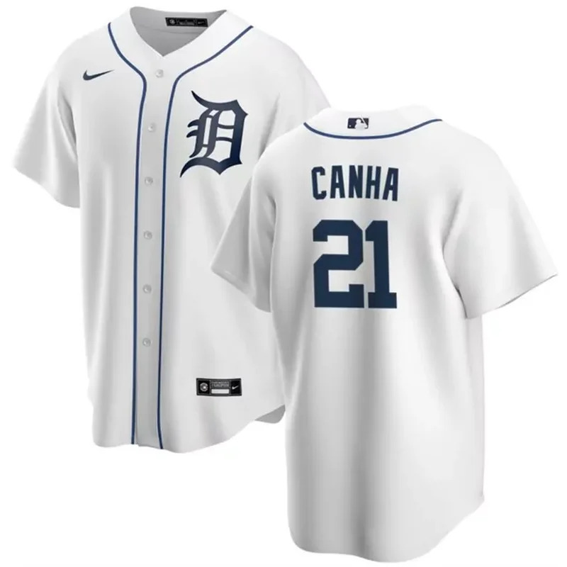 Detroit Tigers Navy Alternate 2020 Team Baseball jersey - Image 4