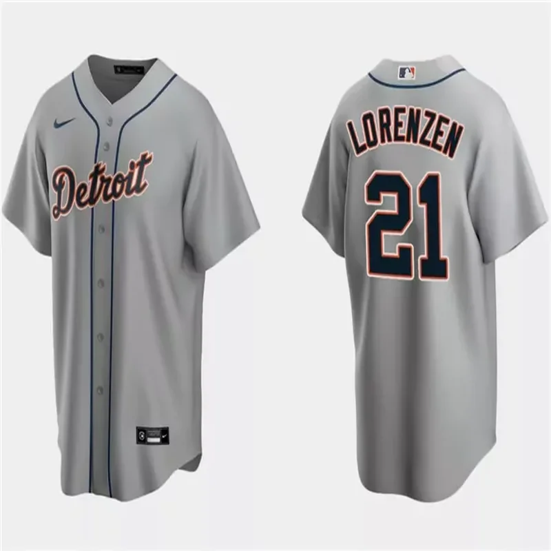 Detroit Tigers #21 Michael Lorenzen Baseball jersey
