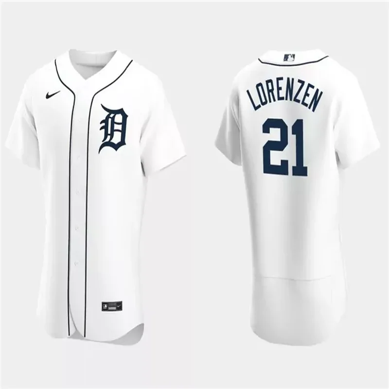 Detroit Tigers #21 Michael Lorenzen Baseball jersey - Image 4