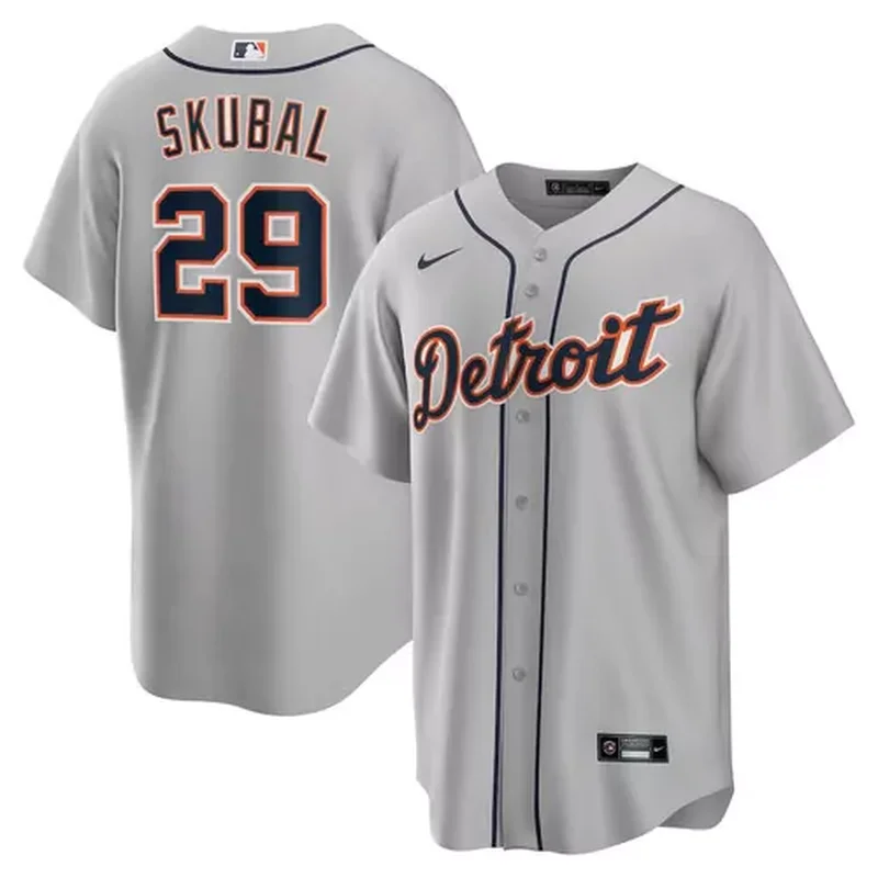 Detroit Tigers #14 A.J. Hinch City Connect Limited Baseball jersey - Image 4
