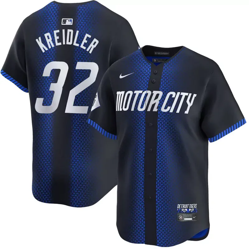Detroit Tigers #17 Andrew Chafin City Connect Limited Baseball jersey - Image 2