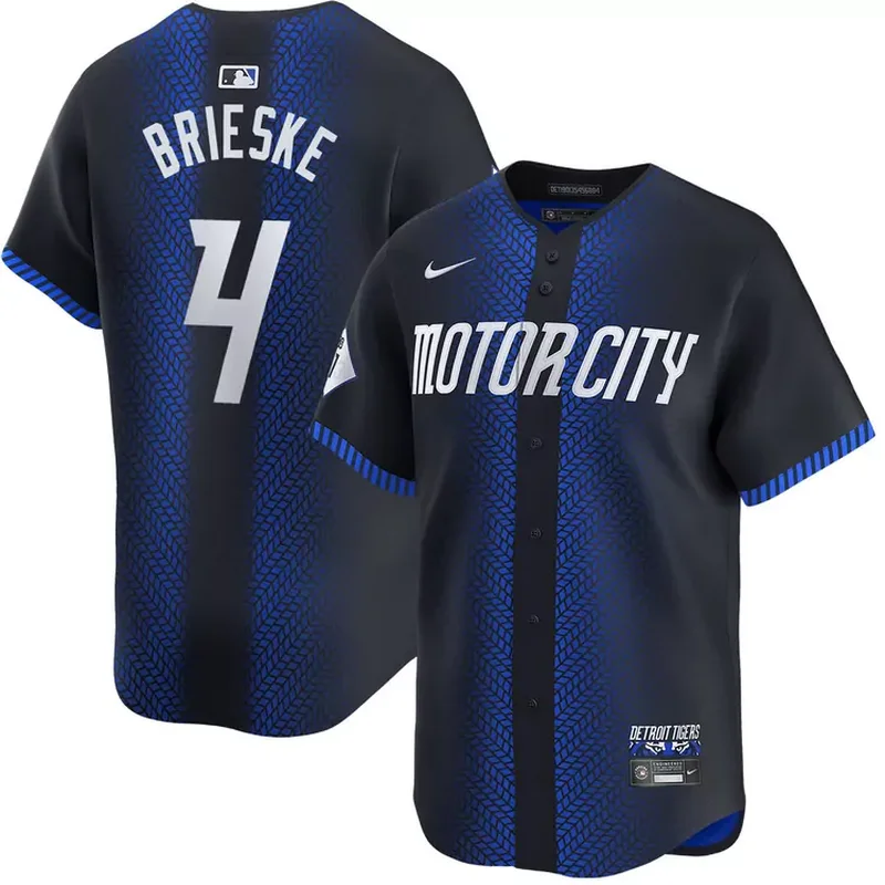 Detroit Tigers #34 Jake Rogers City Connect Limited Baseball jersey - Image 2