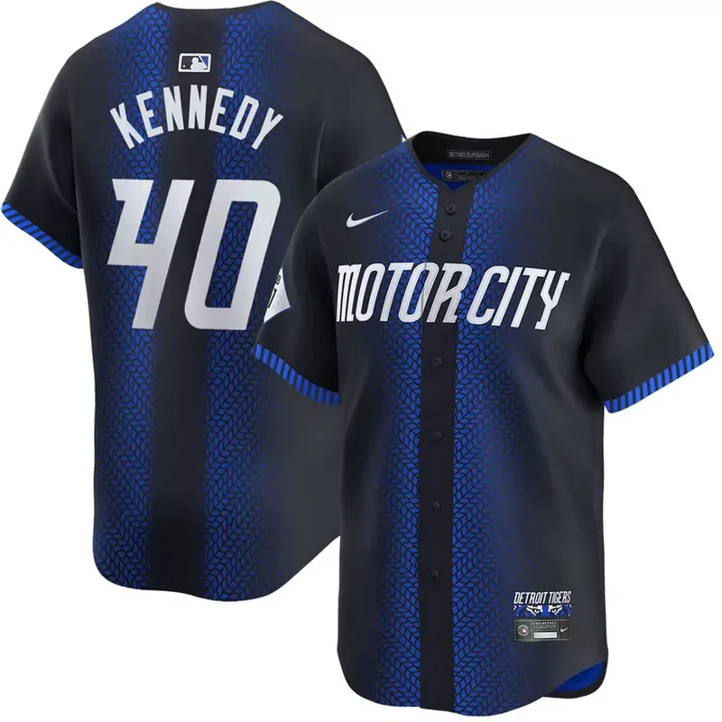 Detroit Tigers #17 Andrew Chafin City Connect Limited Baseball jersey - Image 3