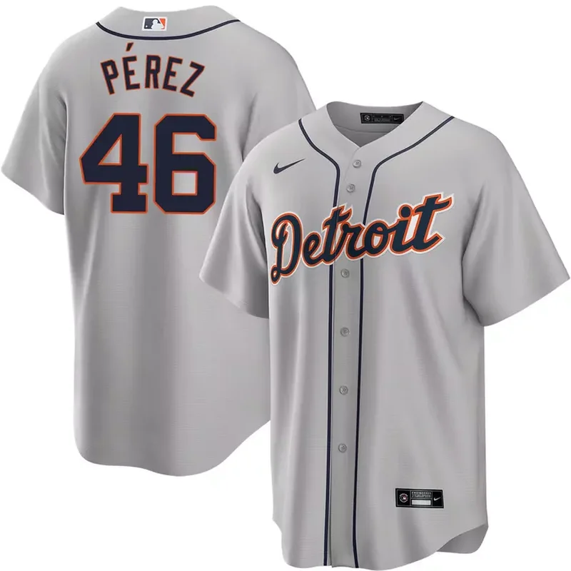 Detroit Tigers #31 Riley Greene Player White Baseball jersey - Image 5