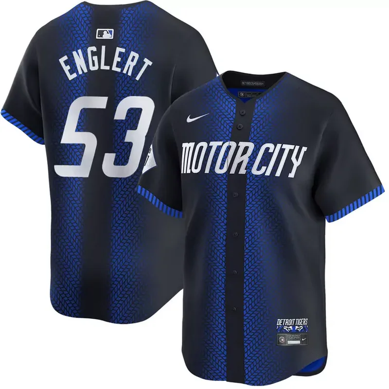 Detroit Tigers #46 Wenceel Perez City Connect Limited Baseball jersey - Image 3
