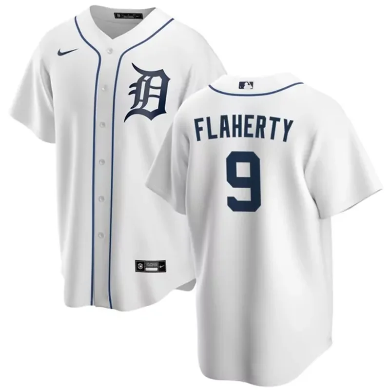 Detroit Tigers #29 Tarik Skubal 2024 City Connect Limited Men Navy Baseball jersey - Image 5