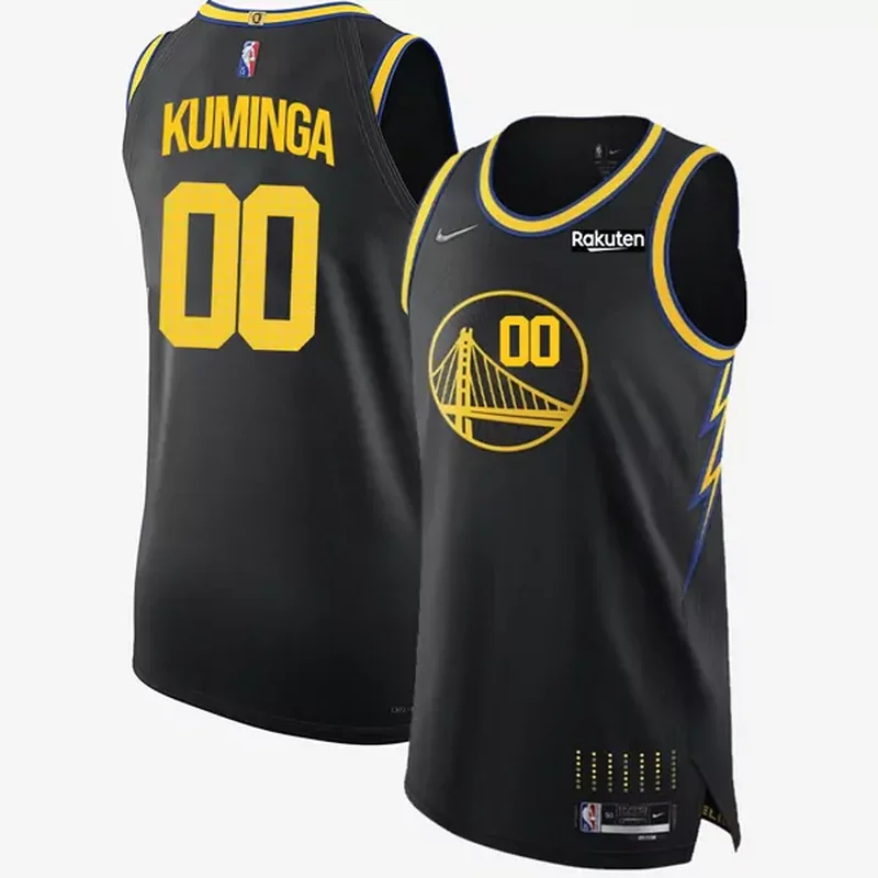 Golden State Warriors #11 Klay Thompson Statement Yellow Basketball jersey - Image 3
