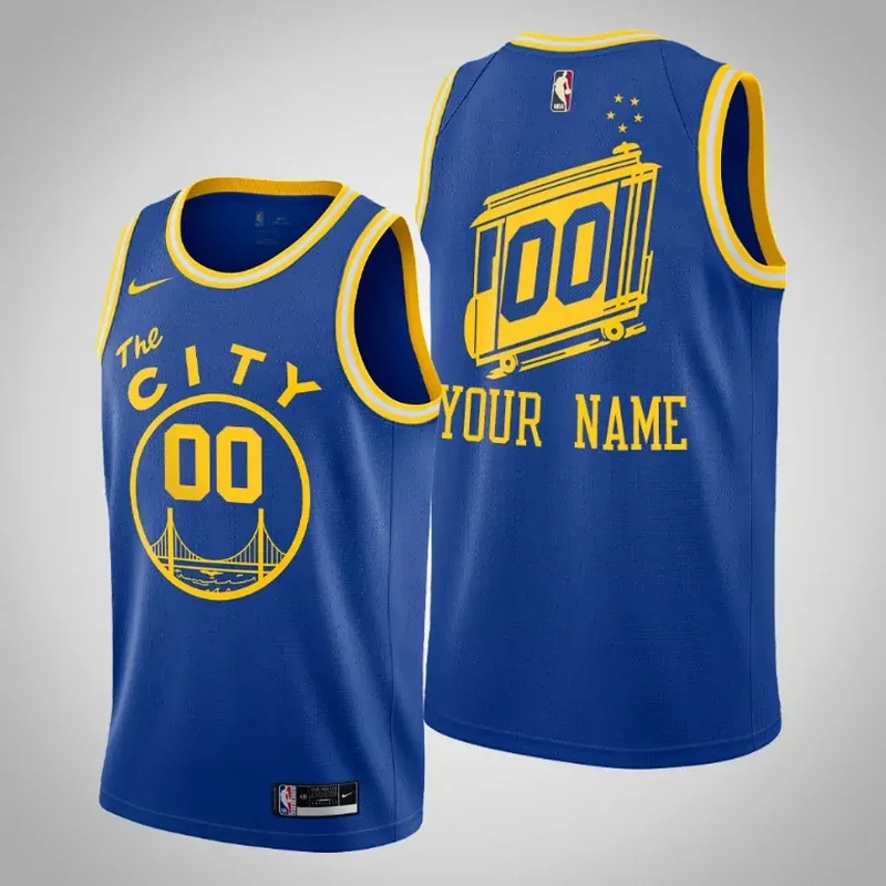 Golden State Warriors #11 Klay Thompson Statement Yellow Basketball jersey - Image 4