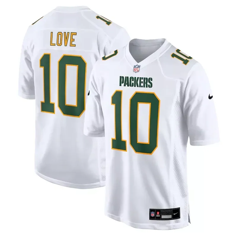 Green Bay Packers #85 Tucker Kraft Green Stitched Game Football jersey - Image 5