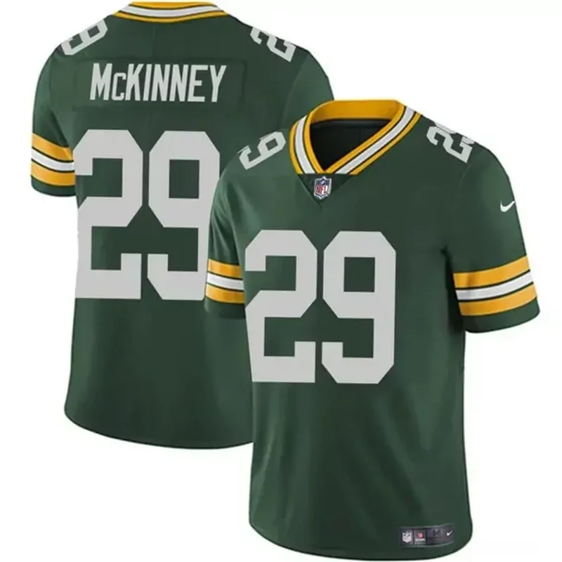green bay packers #33 aaron jones 2022 salute to service limited olive Football jersey - Image 5