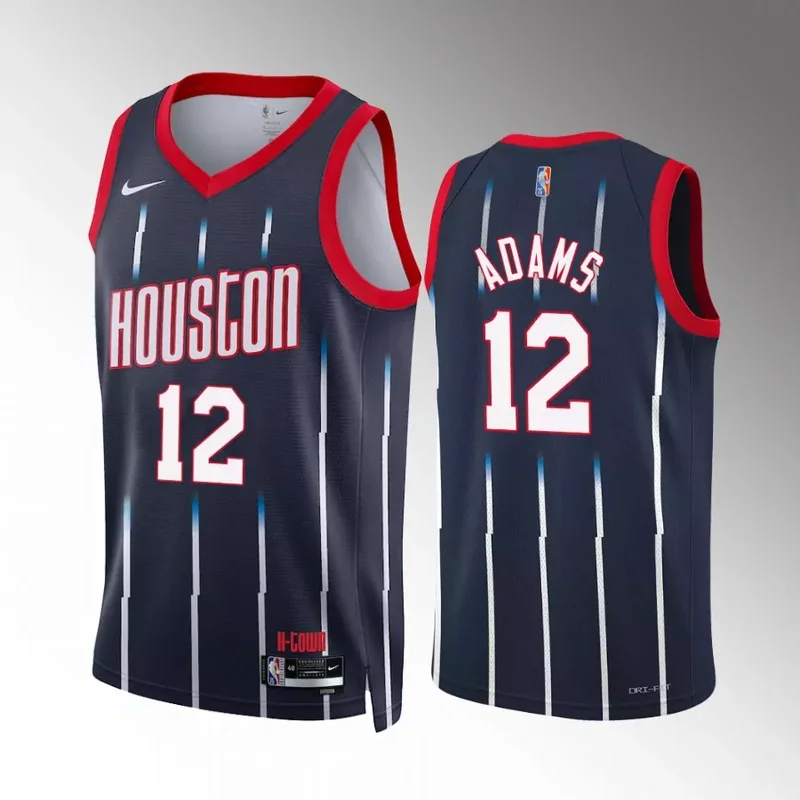 Houston Rockets #12 Steven Adams 2023 24 City Edition Basketball jersey