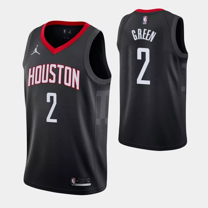 Houston Rockets #2 Jalen Green Statement Edition Black Swingman Basketball jersey