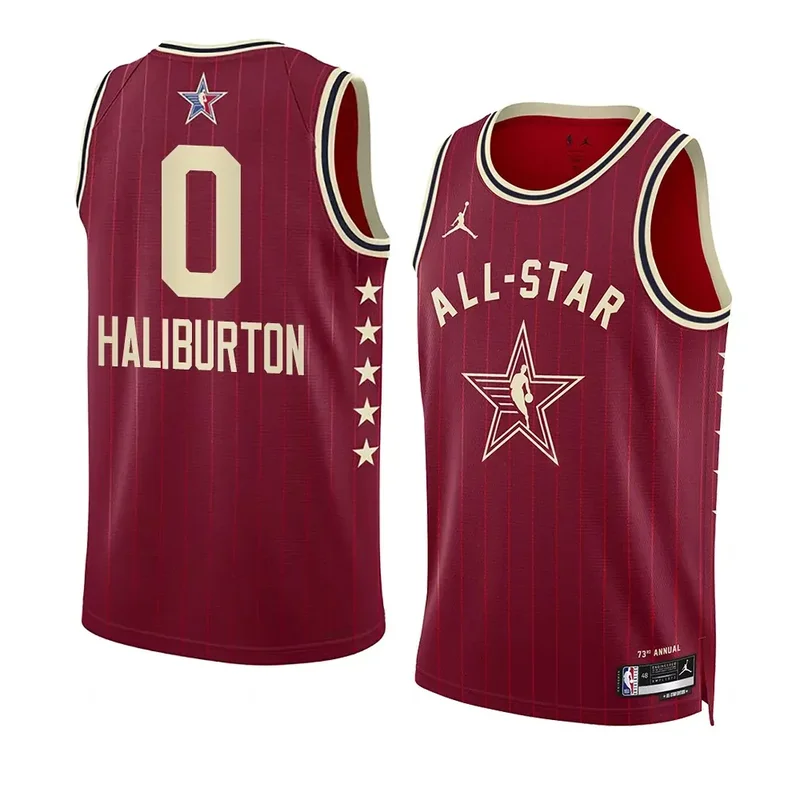 Indiana Pacers #0 Tyrese Haliburton 2024 NBA All Star Swingman Basketball jersey