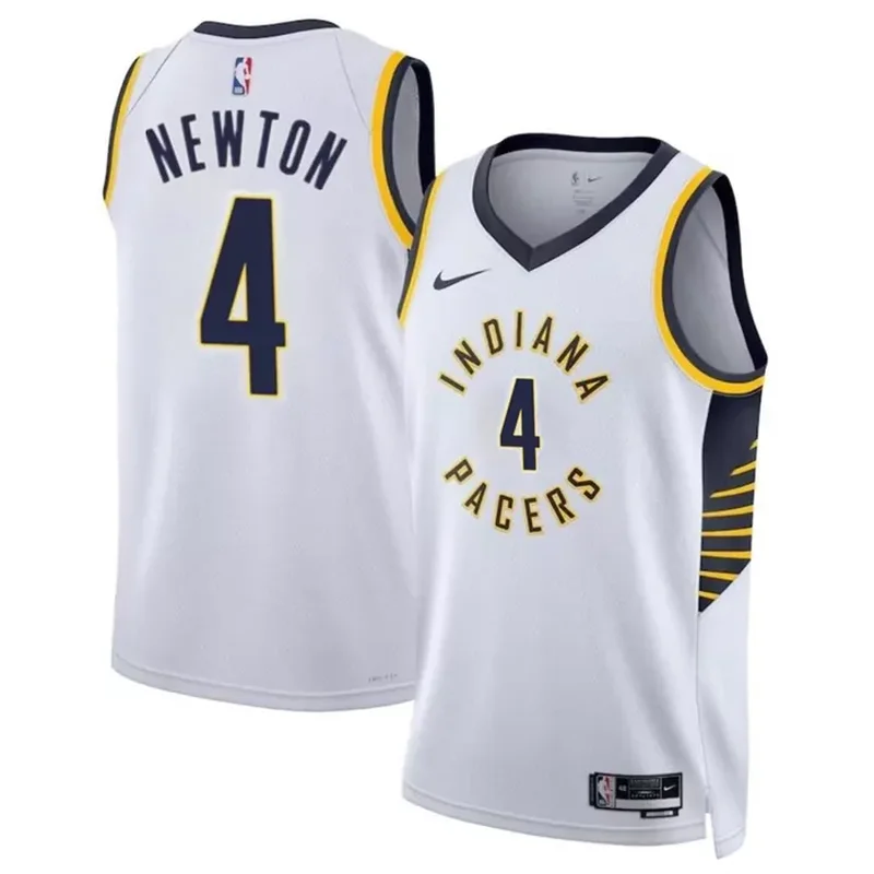 Indiana Pacers #25 jalen smith black navy 2022 23 city edition swingman jersey Basketball jersey - Image 3