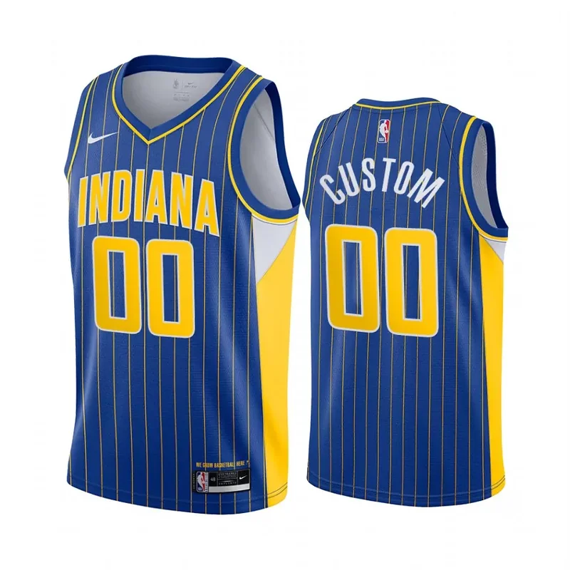 indiana pacers #26 jeremy lamb 75th anniversary city black Basketball jersey - Image 2