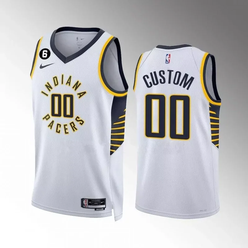 indiana pacers #26 jeremy lamb 75th anniversary city black Basketball jersey - Image 4