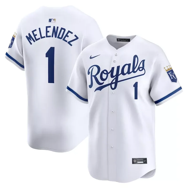 Kansas City Royals #23 Zack Greinke Home Limited Player White Baseball jersey - Image 3