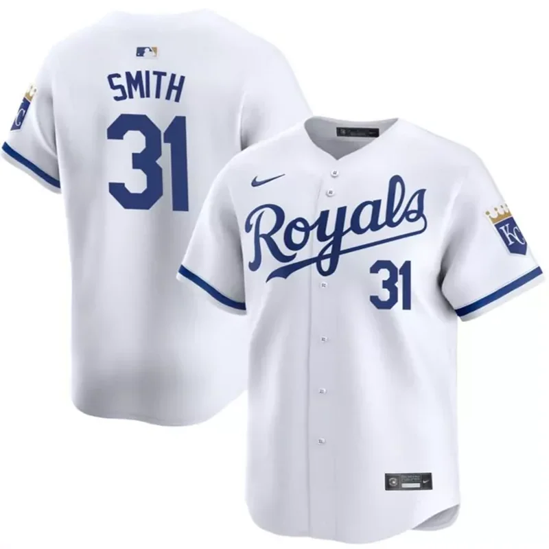 Mens Kansas City Royals Royal Alternate 2020 Team Baseball jersey - Image 5