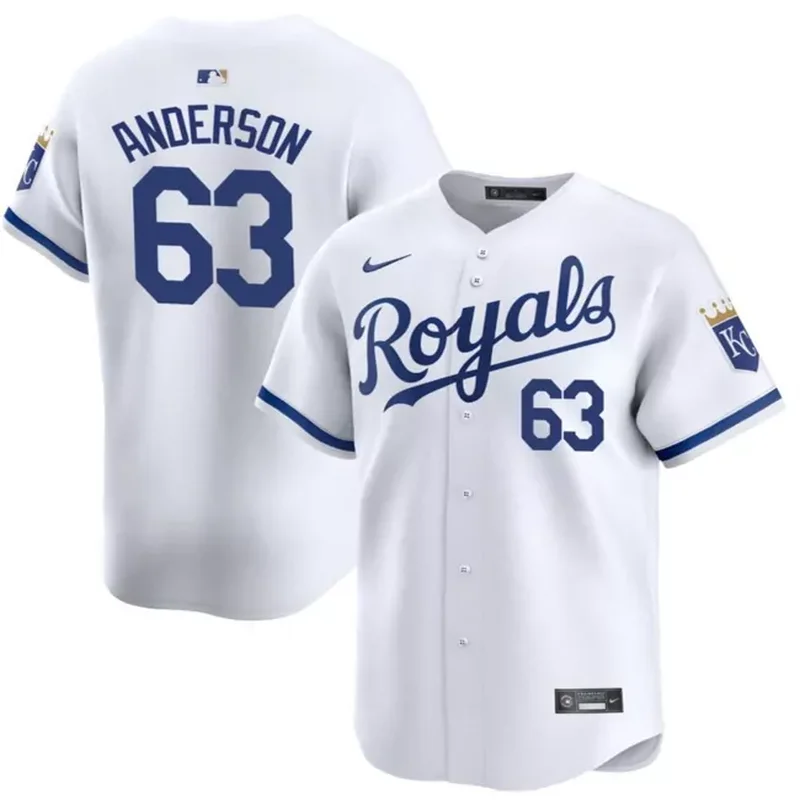 Kansas City Royals #16 Andrew Benintendi 2022 City Connect Baseball jersey - Image 5