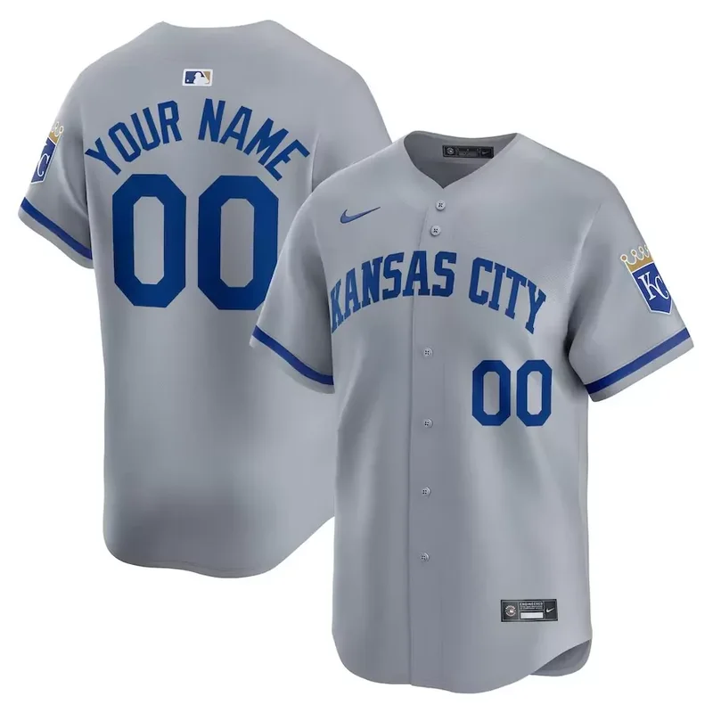 Kansas City Royals Blank Adult Baseball jersey - Image 4