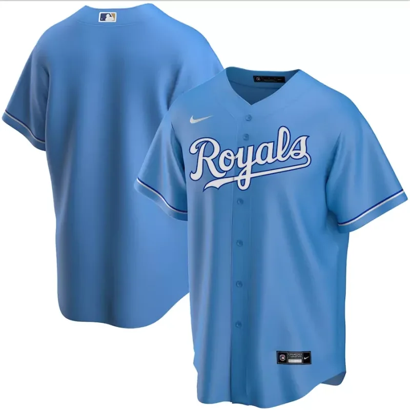 Kansas City Royals Blank Adult Baseball jersey