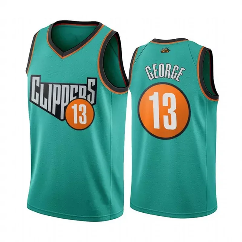 Los Angeles Clippers #55 Derrick Jones Jr Blue Icon Edition Stitched Basketball jersey - Image 3