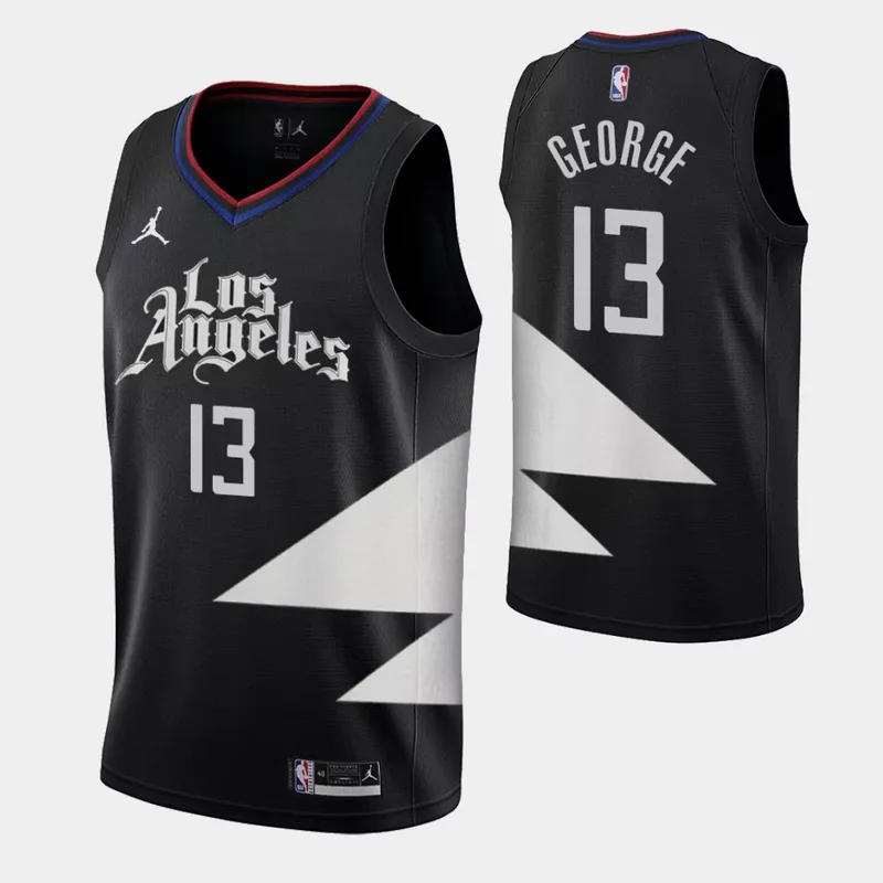 Los Angeles Clippers #2 kawhi leonard black city edition 2022 23 jersey Basketball jersey - Image 5