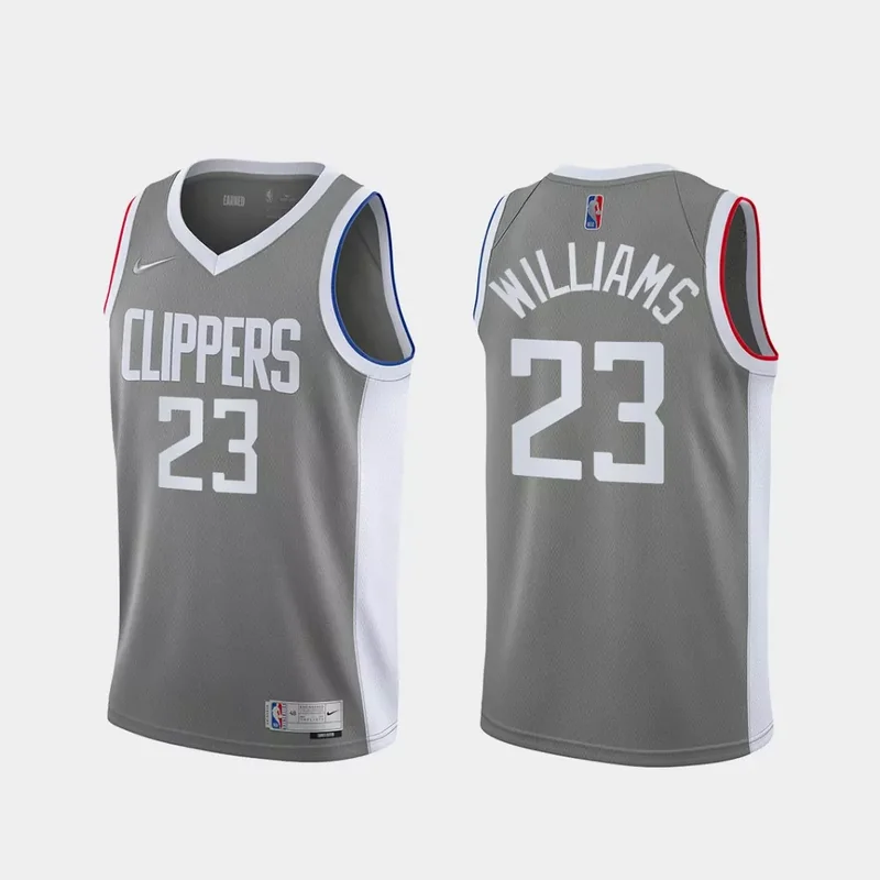 Los Angeles Clippers #2 Kawhi Leonard Reward Gray Basketball jersey - Image 2