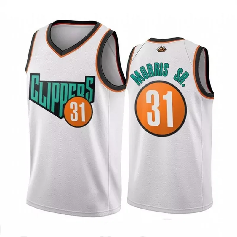 Los Angeles Clippers #23 Louis Williams 18 19New Season Blue Color 2 Basketball jersey - Image 4