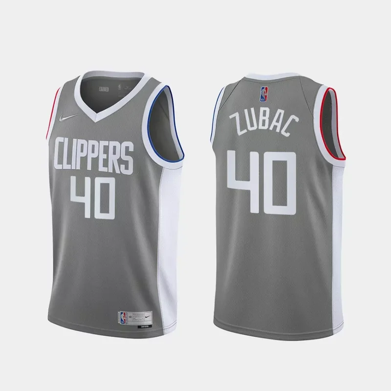 Los Angeles Clippers #13 Paul George Reward Gray Basketball jersey - Image 2