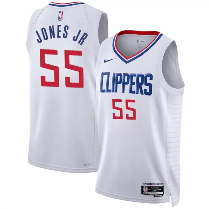 Los Angeles Clippers #4 brandon boston jr. black city edition 2022 23 jersey Basketball jersey - Image 2