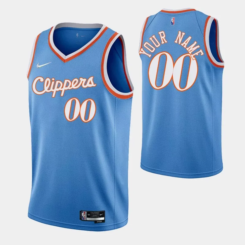 Los Angeles Clippers #13 Paul George Navy 2023 24 City Edition Stitched Basketball jersey - Image 5