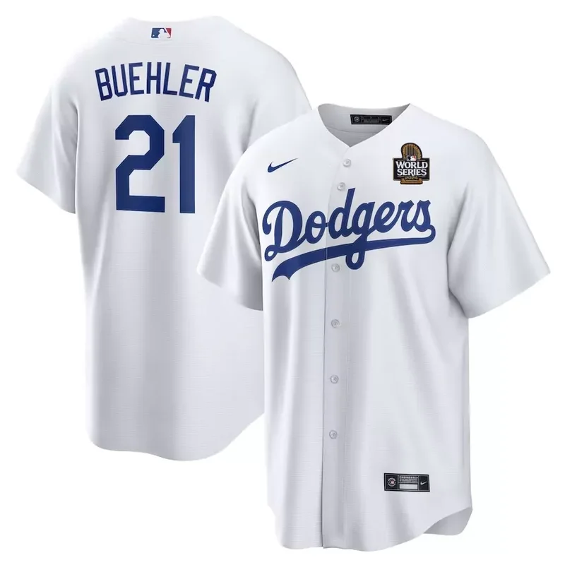 Los Angeles Dodgers #17 Shohei Ohtani 2024 World Series Home Player White Baseball jersey - Image 3