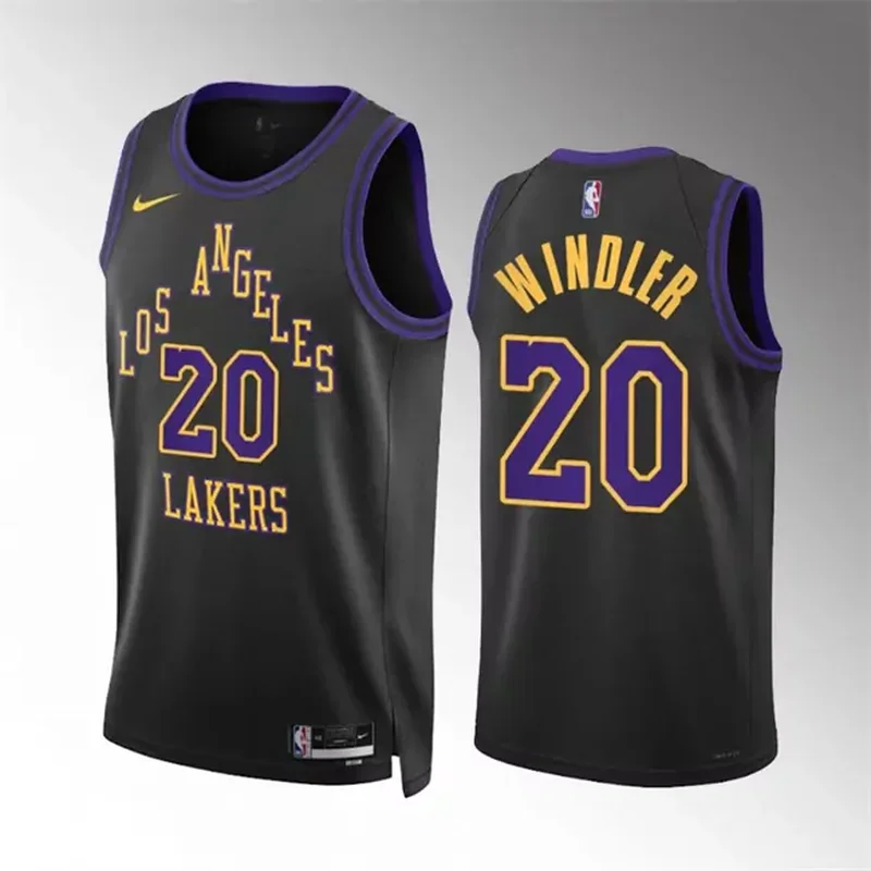 Los Angeles Lakers #9 Bronny James Jr. White 2024 Draft Association Edition Stitched Basketball jersey - Image 4