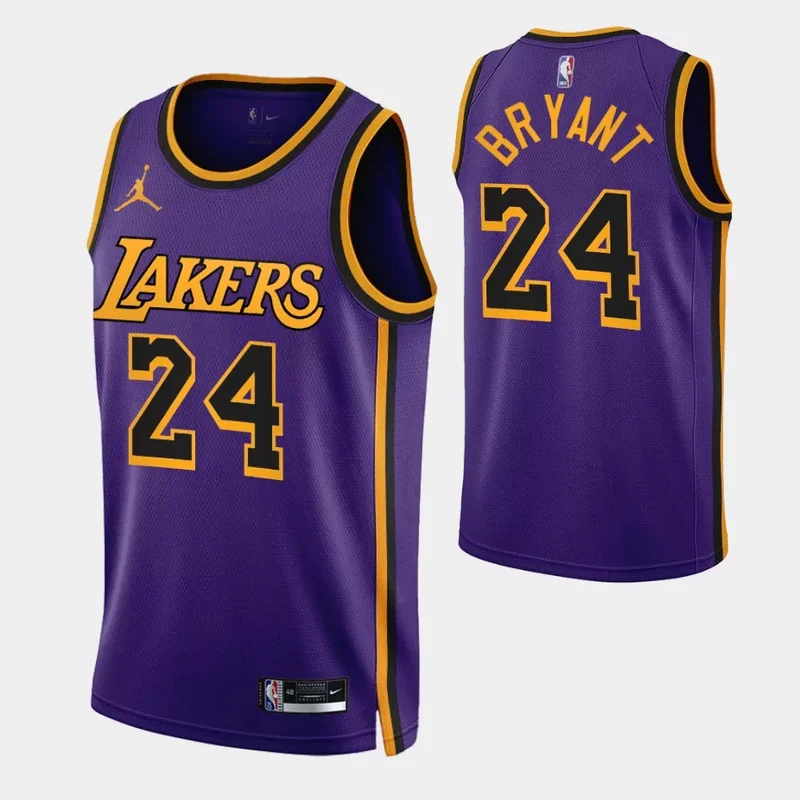 Los Angeles Lakers #21 maxwell lewis 2023 24 city edition Basketball jersey - Image 2
