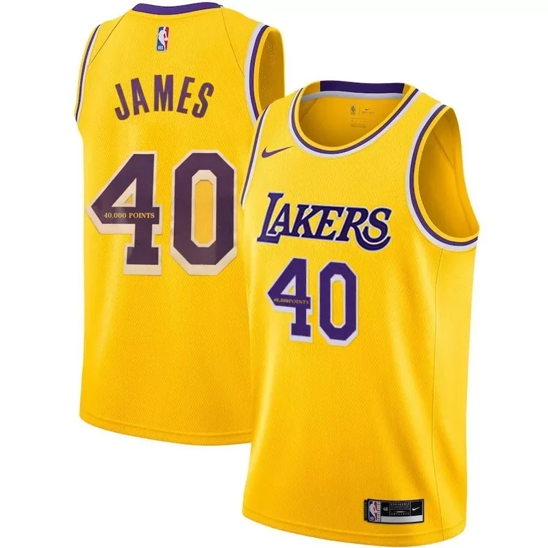Los Angeles Lakers custom blue classic edition 2020 21 jersey Basketball jersey - Image 4