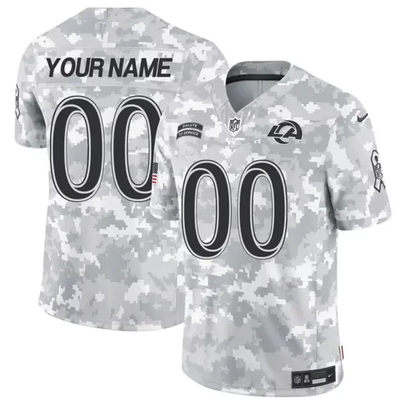 Los Angeles Rams #23 Kyren Williams Blue 2024 Vapor Untouchable Stitched Football Football jersey - Image 4