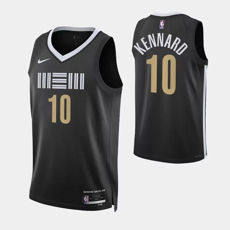 Memphis Grizzlies #27 david roddy black city edition 2022 23 jersey Basketball jersey - Image 4