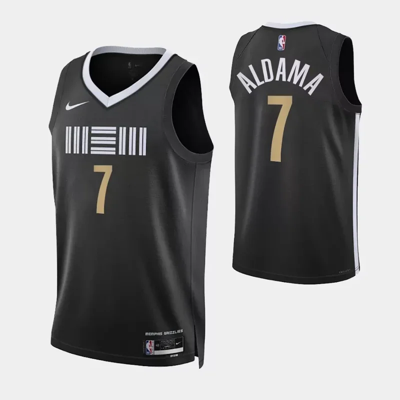 Memphis Grizzlies #18 Tosan Evbuomwan Blue Statement Edition Stitched Basketball jersey - Image 4
