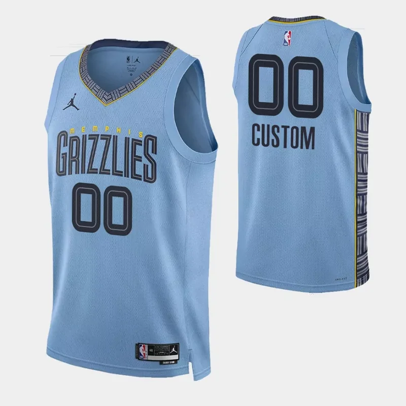 memphis grizzlies #23 derrick rose navy Icon edition stitched Basketball jersey - Image 4